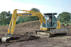 heavy excavator hire yanmar Stroud 